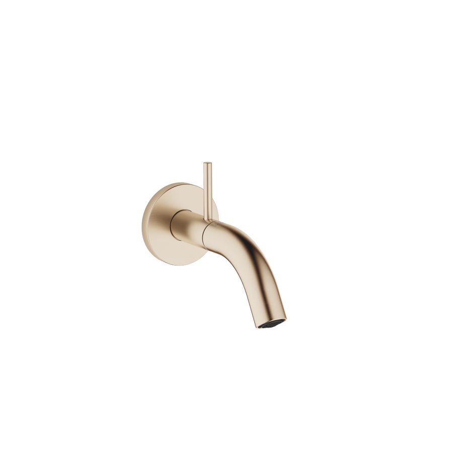 META Tapkraan koud water z.afvoer. Light Gold gebors