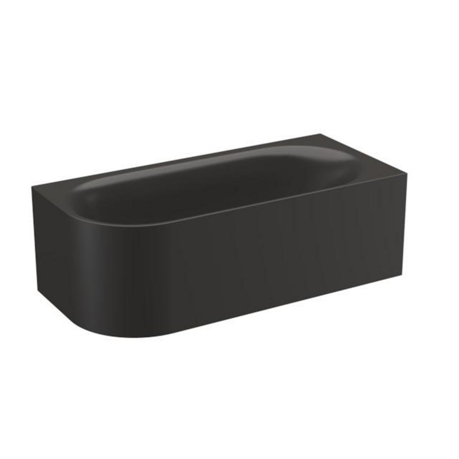 Bad BetteLux Oval V Silhouette 1750×800mm Anthracite