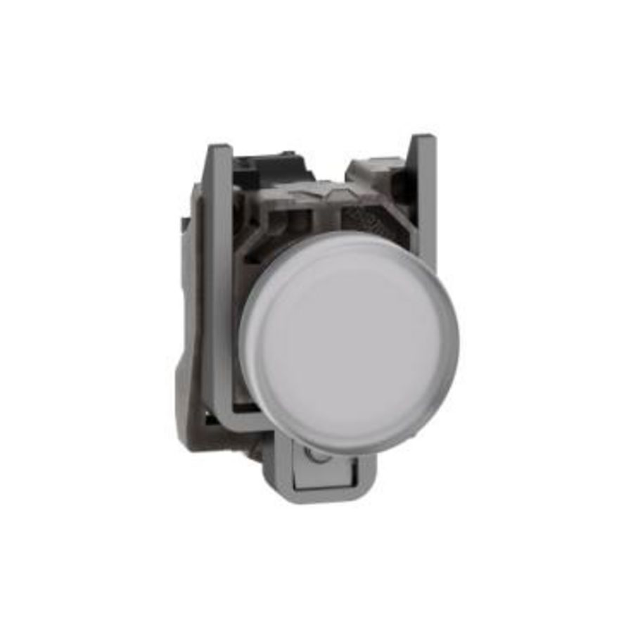 Signaallamp Rond Ø22mm IP65 LED 110-120V Wit