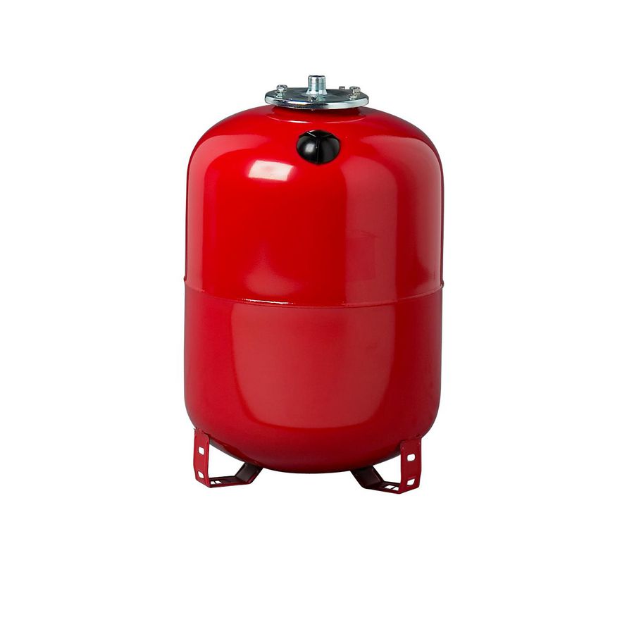 Expansievat verwarming op poten VRV35 1,5bar M 3/4 rood