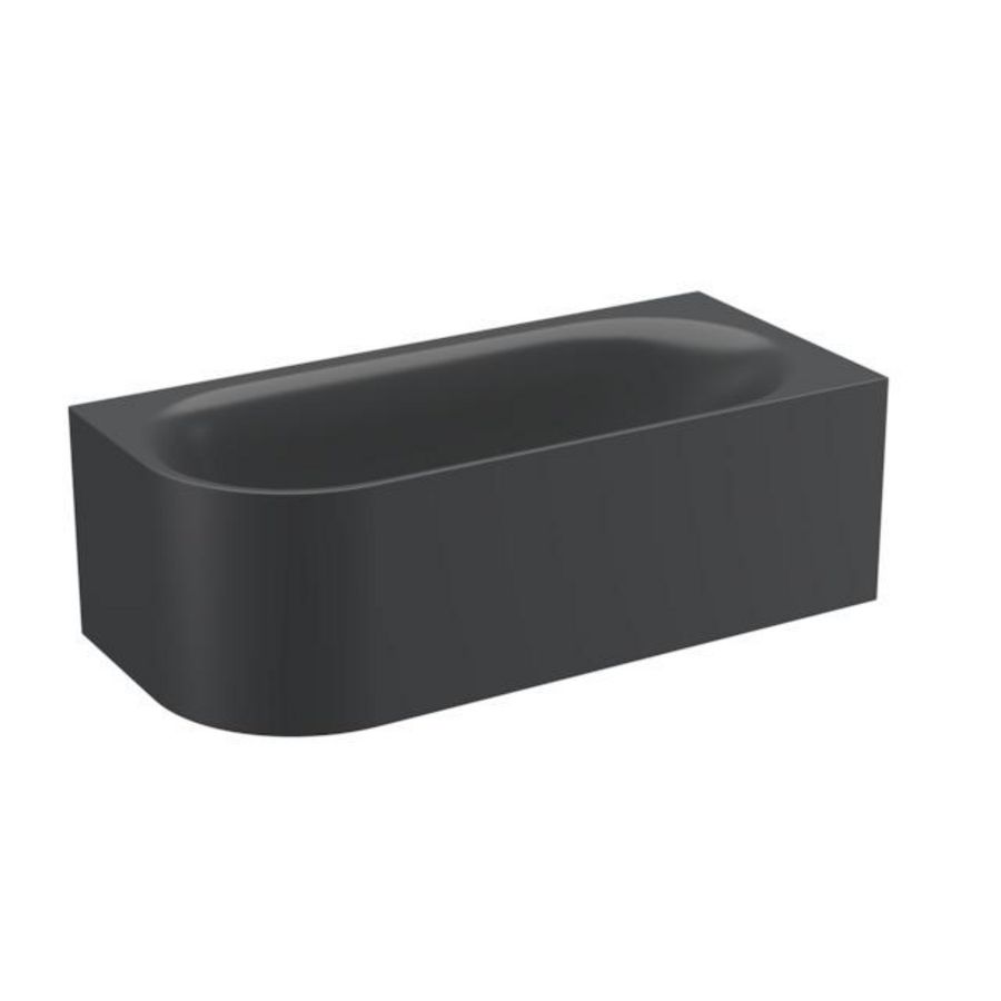 Bad BetteLux Oval V Silhouette 1750×800mm Raven