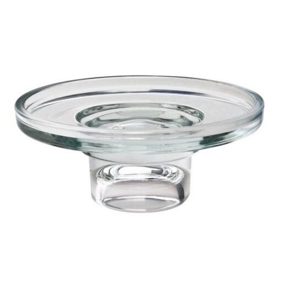Zeepschaal voor zeephouder, kristalglas helder, (S3430/8430)