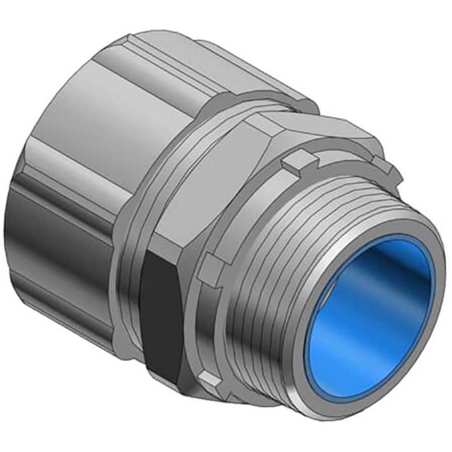 Rechte Koppeling met Borgmoer Vloeistofdicht 5331 3/8" VVE=100