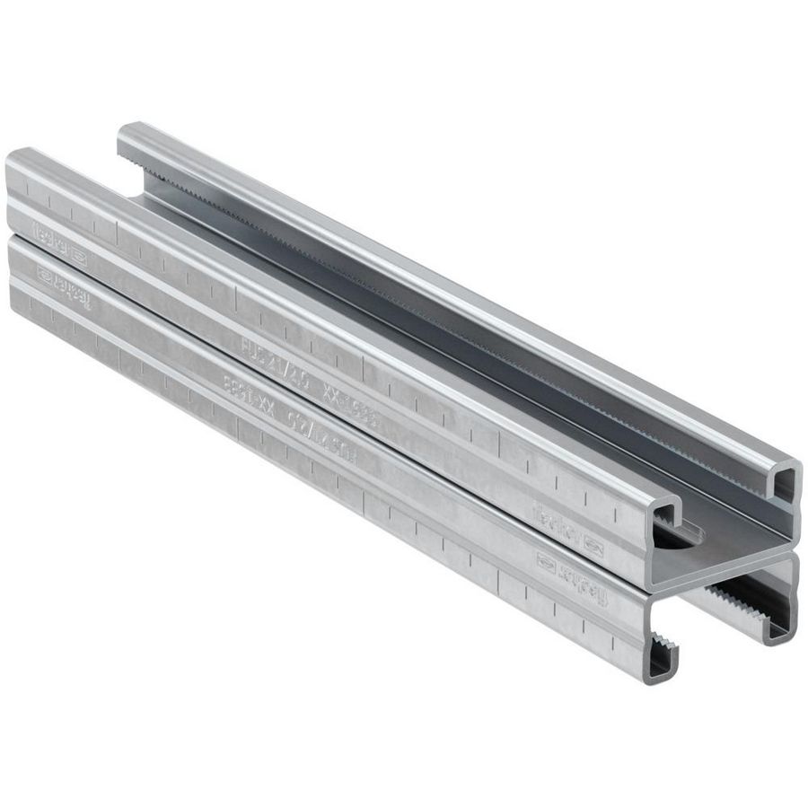 Lengte a 3m. montagerail FUS 21D/2.0