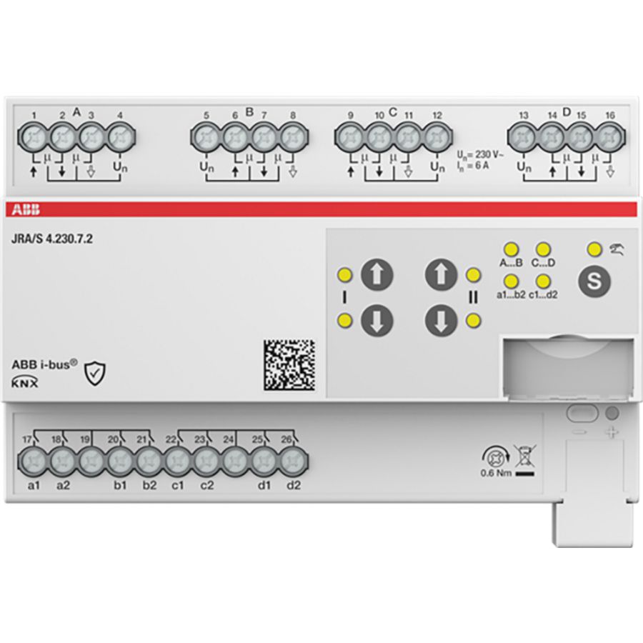 Jaloezie- en rolluikactuator Travel Det 3 eindpos Bin ingang (JRA/S4.230.7.2)