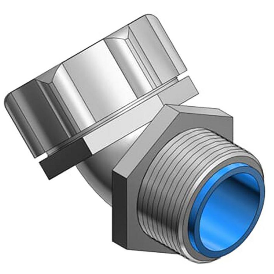 45° Metalen Koppeling Vloeistofdicht Bescherm 7345 1" VVE=25