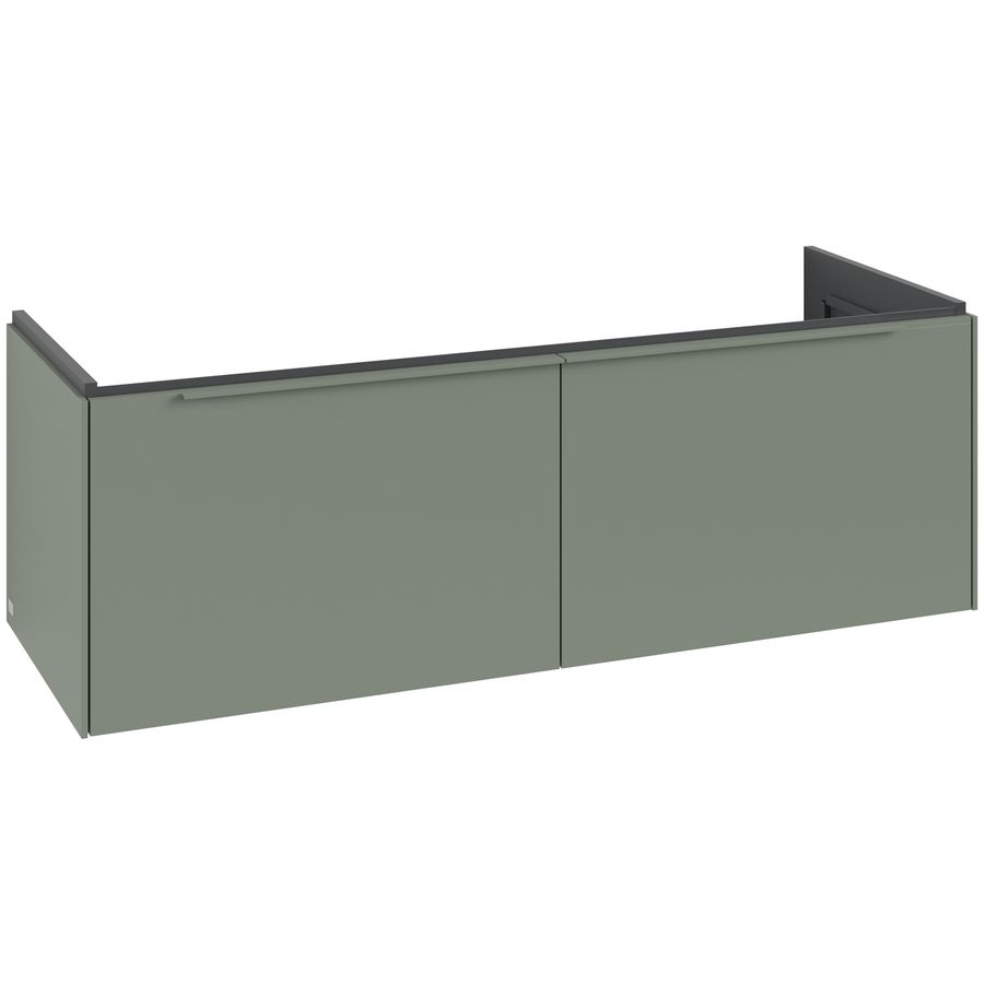 Wastafelonderkastkast SUBWAY 3.0 1272x429x478mm Soft Green C567L2AF greep monochroom