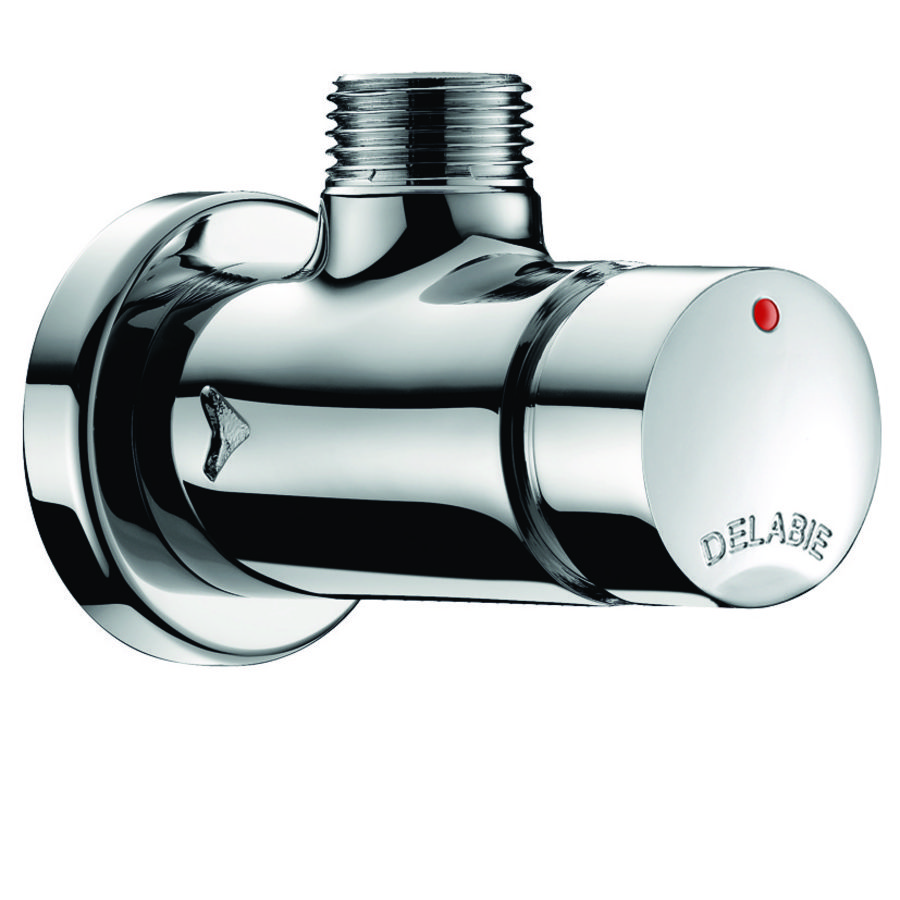 Douchekraan -2 zelfsluitend chroom aansl. 1/2"