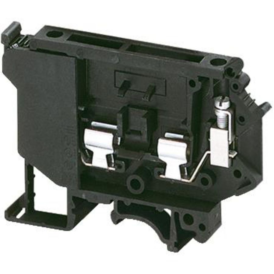 Klemmenblok 4mm² 6,3A Zwart Linergy VVE=50