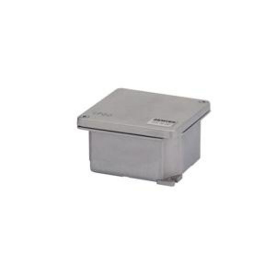 VERDEELDOOS GEGOTEN ALUMINIUM ONGELAKT 91x91x54 IP55