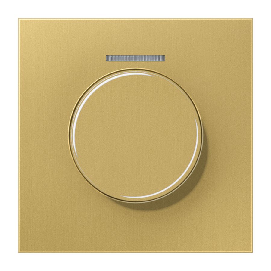 Afdekking LS990 KNX Messing Clas.m.li.venstr