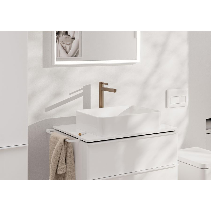 Wastafelmengkraan Finoris 1-hendel 260 CoolStart PO Brushed Bronze