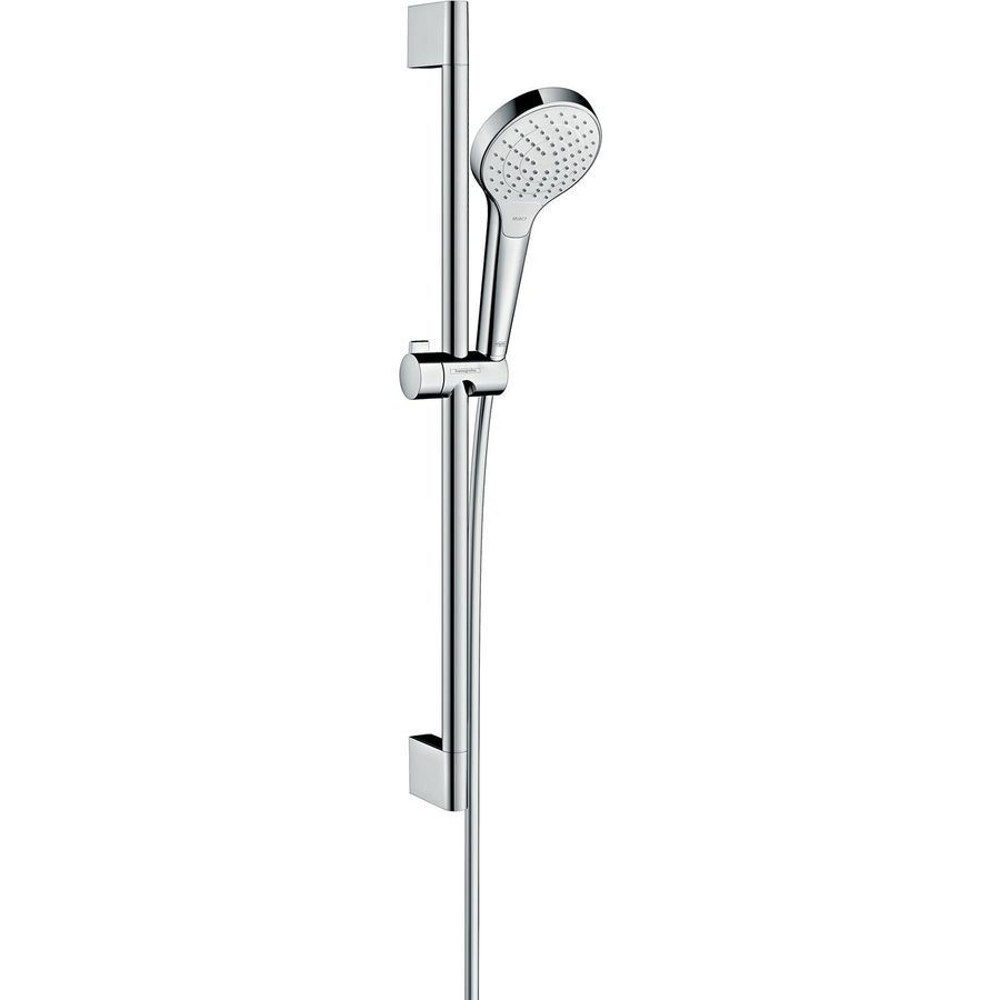 Croma Select S Vario Ecosmart glijstangset 650mm met slang 160cm wit/chroom