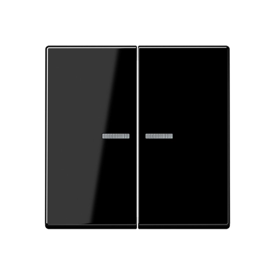 Stuurafdekking A500 2voudig zwart sl.v. HOME