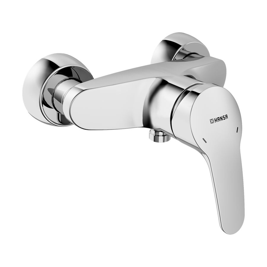 HANSAMIX douchemengkraan incl. S-koppelingen 1/2"x3/4"