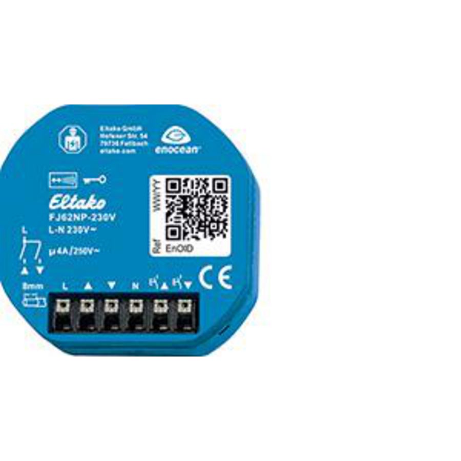 Funk schakelact. voor zonw. en rolluiken. 1+1 NO 4A/250V AC