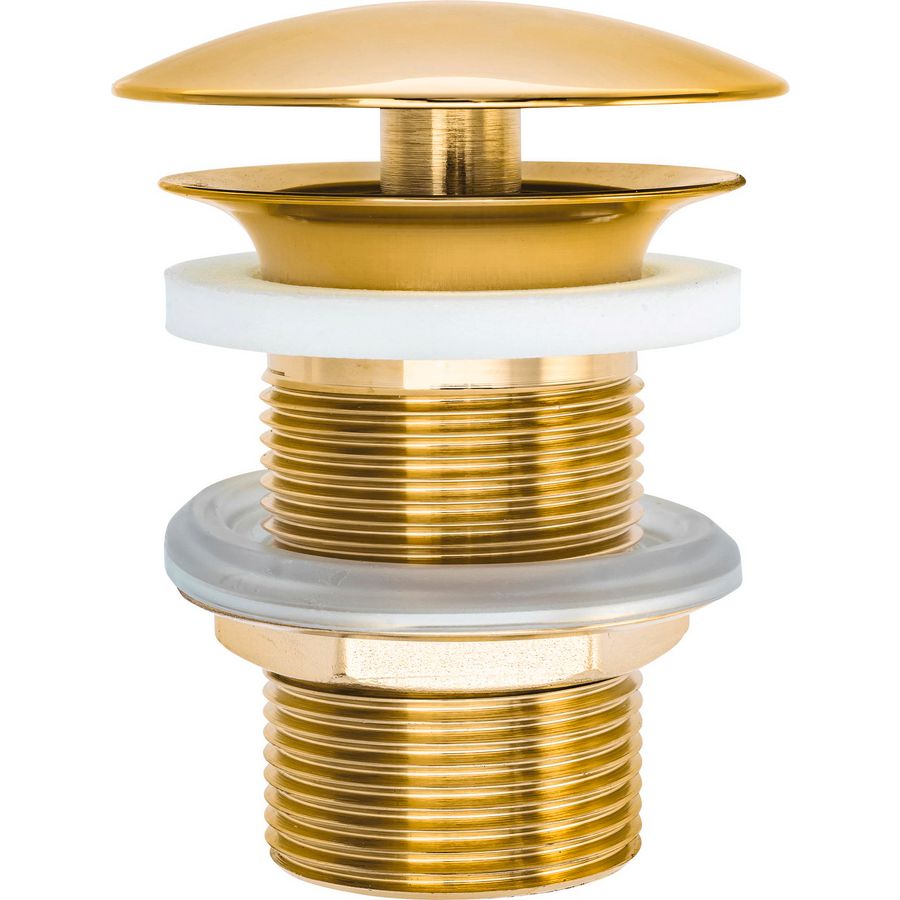 Afvoerventiel Goud Gepolijst 72x72x95mm 0050383400