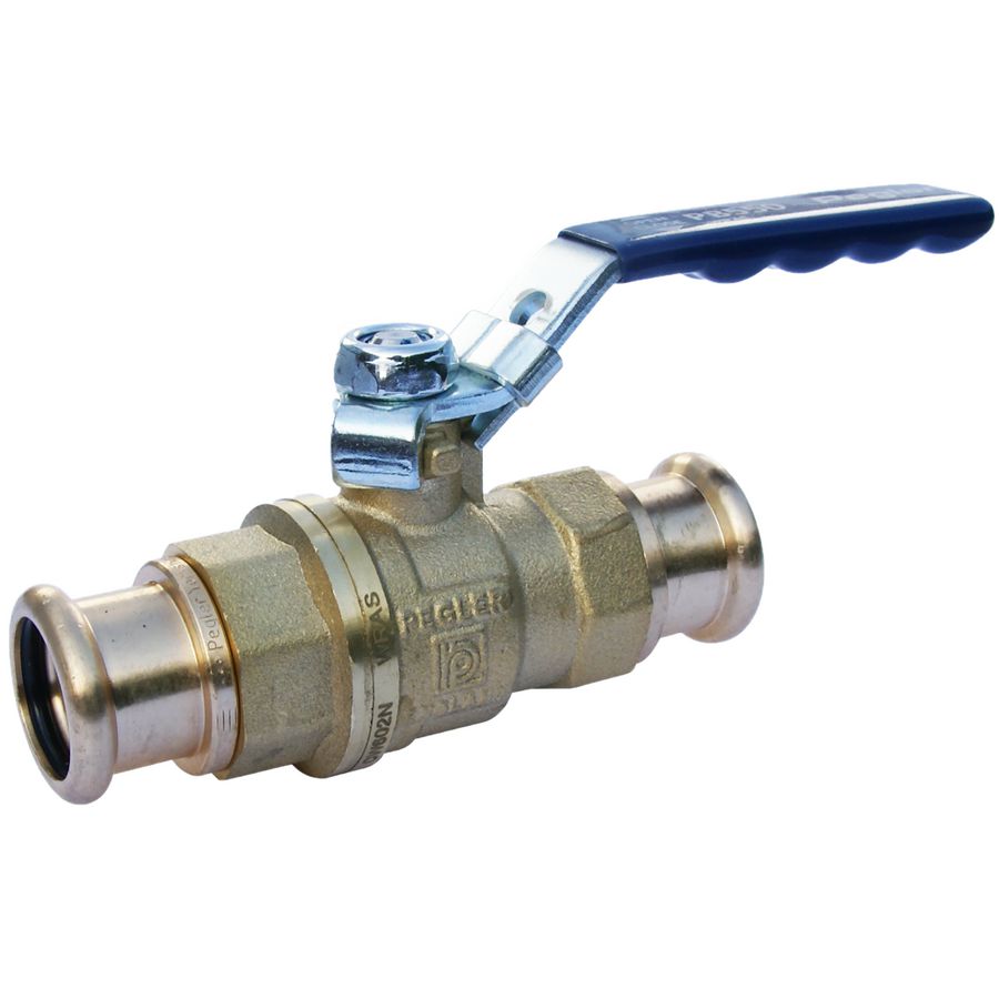 Kogelkraan XPress PS550 messing  28mm 2x pers DN25