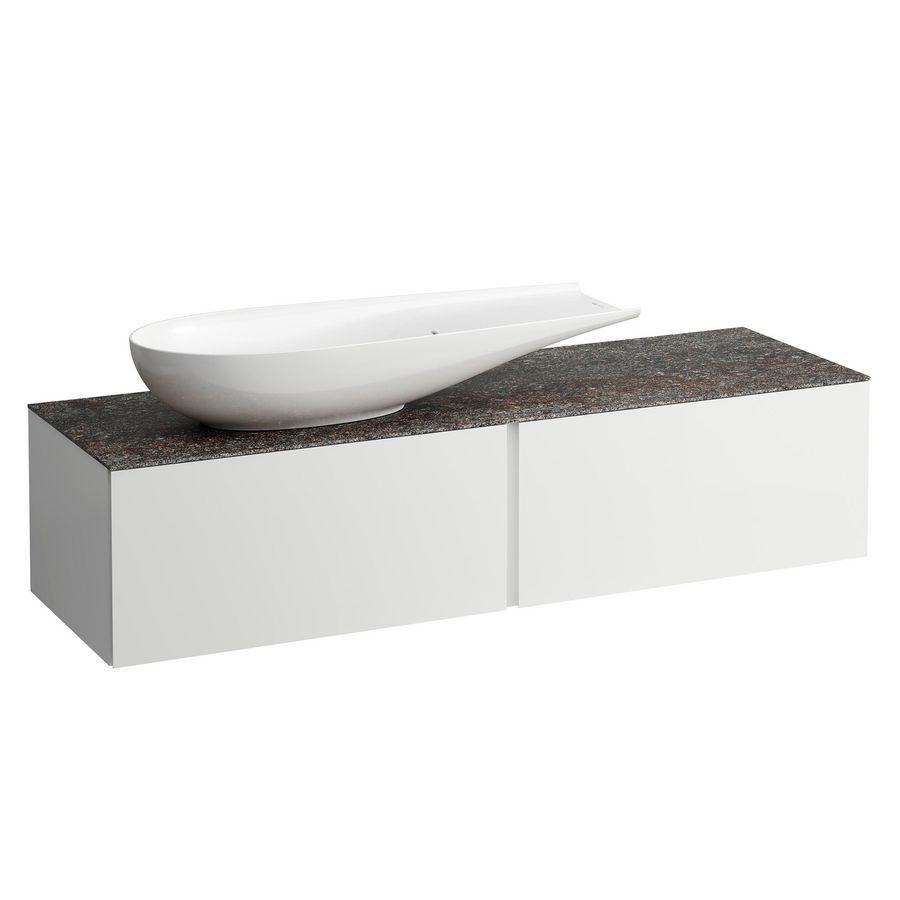 Onderbouwkast 1600X500 2 laden cutout L kraangat Spec col