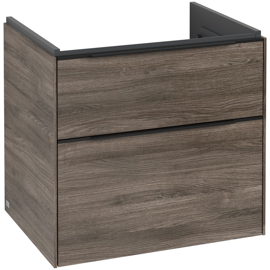 Wastafelonderkast Subway 3.0 622x576x478mm Stone Oak C576L1RK