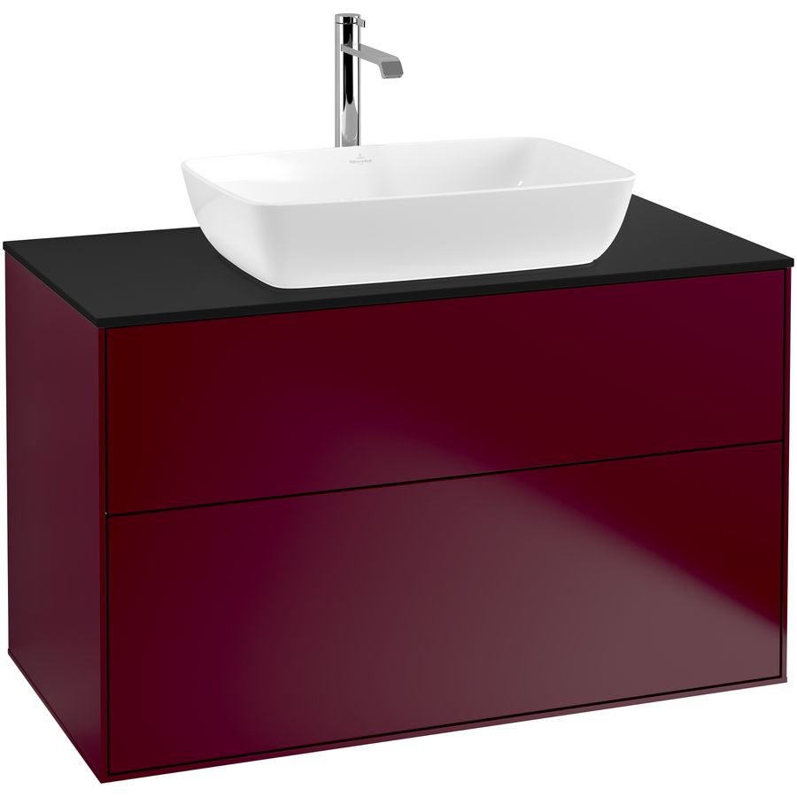 Wastafelonderkast Finion 1000x603x501mm Peony Matt Lacquer F76200HB