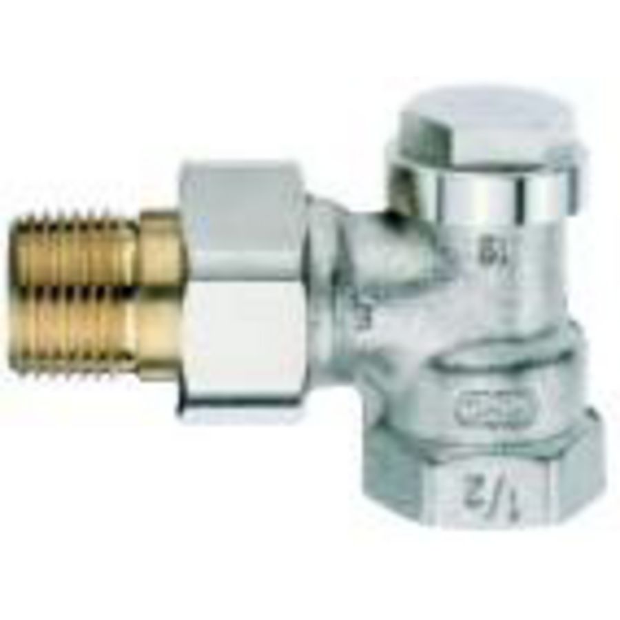 Voetventiel Verafix haaks 1/2