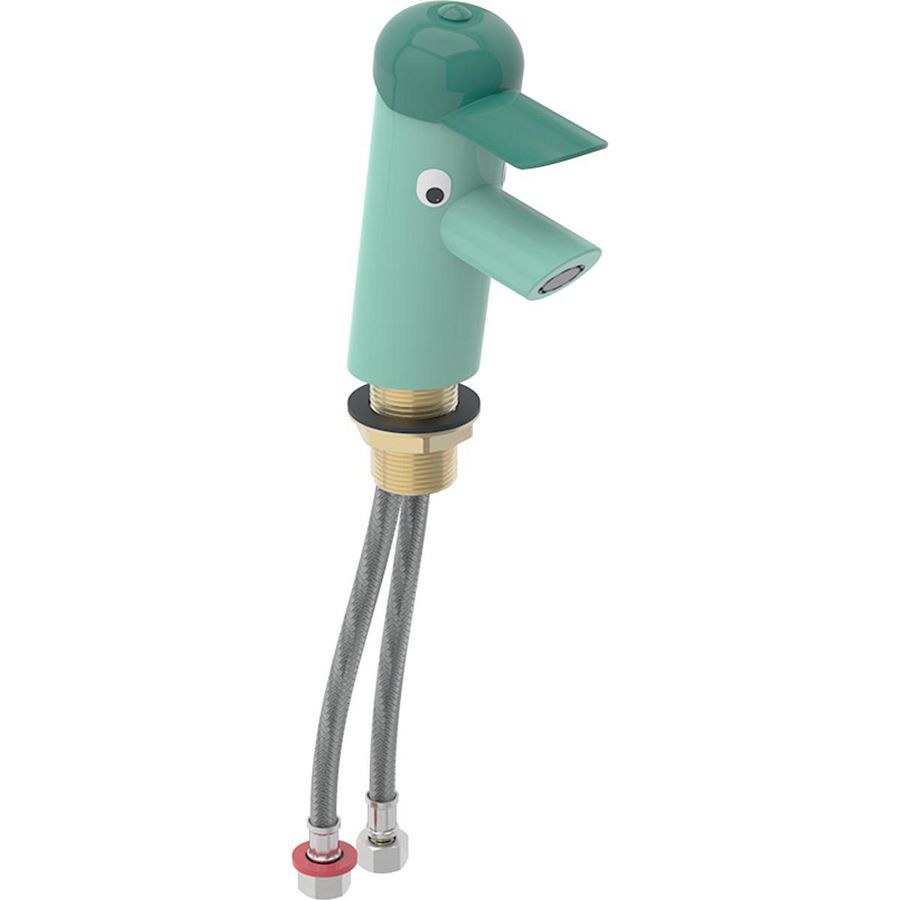 Bambini kinder eenhandel wastafelmengkraan woudgroen lichtgroen