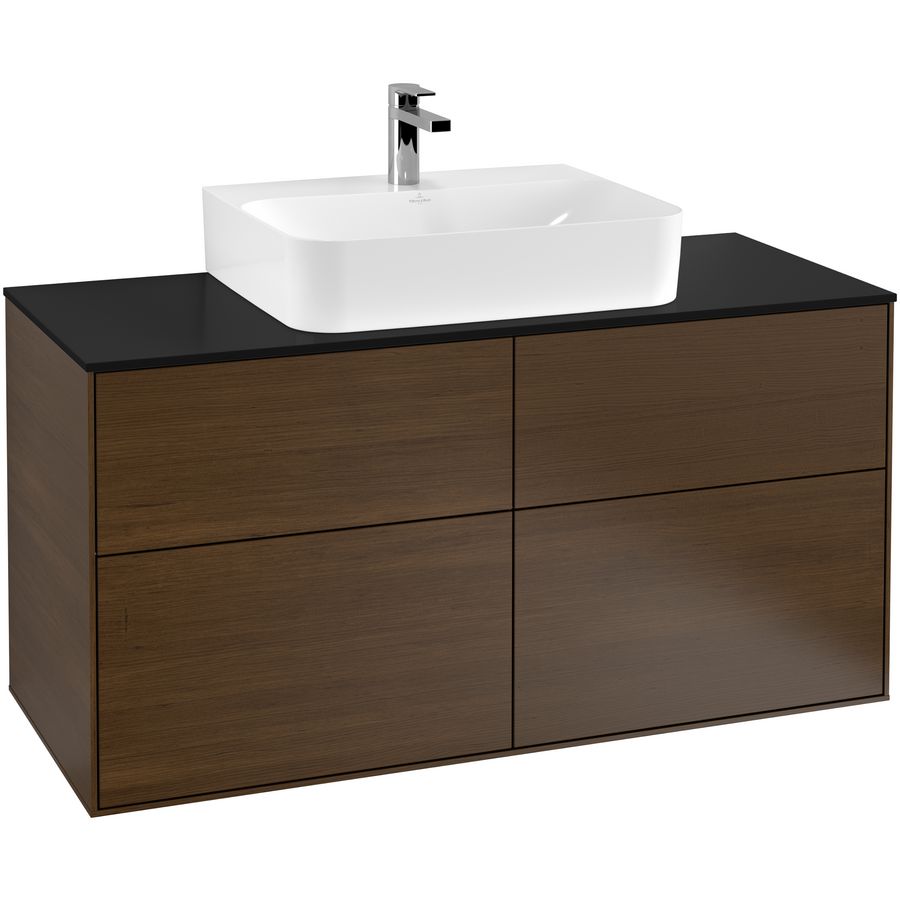 Wastafelonderkast Finion 1200x603x501mm W.Veneer F13200GN