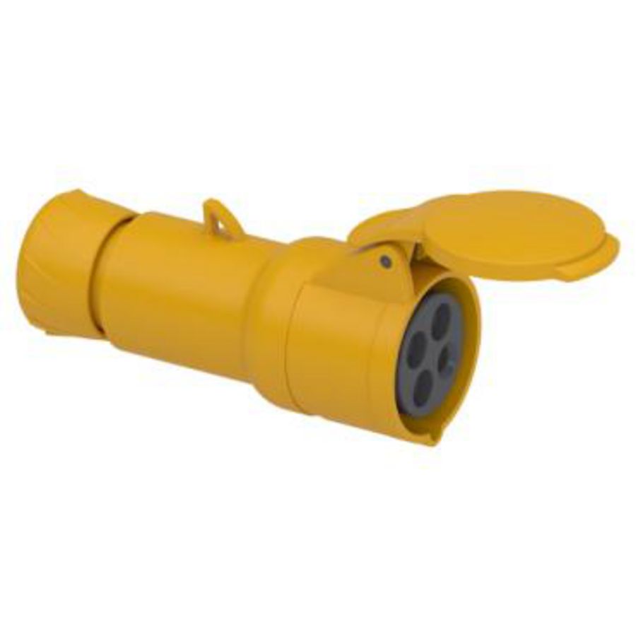 Koppelcontactstop FAST 3P+A 16A 100-130V AC 4h IP4 PratiKa