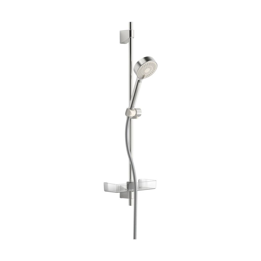 Glijstangset Basicjet 3 straalsoorten 720mm chroom m.slang 1750mm