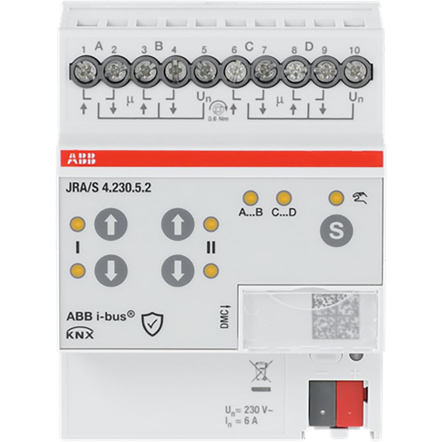 Jaloezie- en rolluikactuator Travel Det 4-f 230 V handmatige (JRA/S4.230.5.2)
