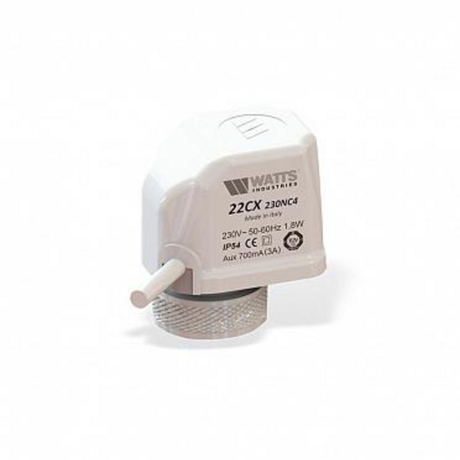 Aandr.elektrothermisch 22CX 230V NC4 NC 4-draads