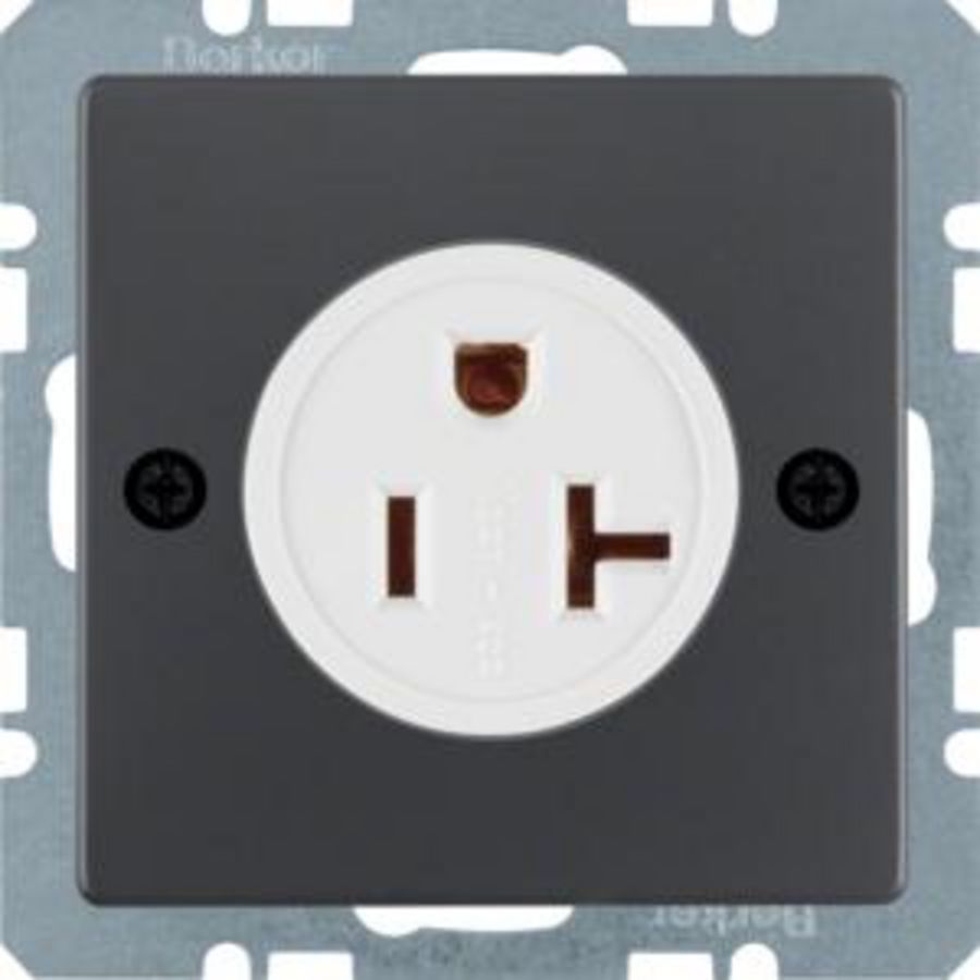 Wandcontactdoos RA USA/CANADA NEMA 5-20 R berker Q.1/Q.3/Q.7