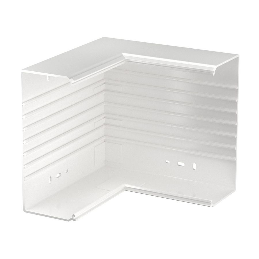 Binnenhoek 250x230x100 polyvinylch. verkehrswit 9016 VVE=2