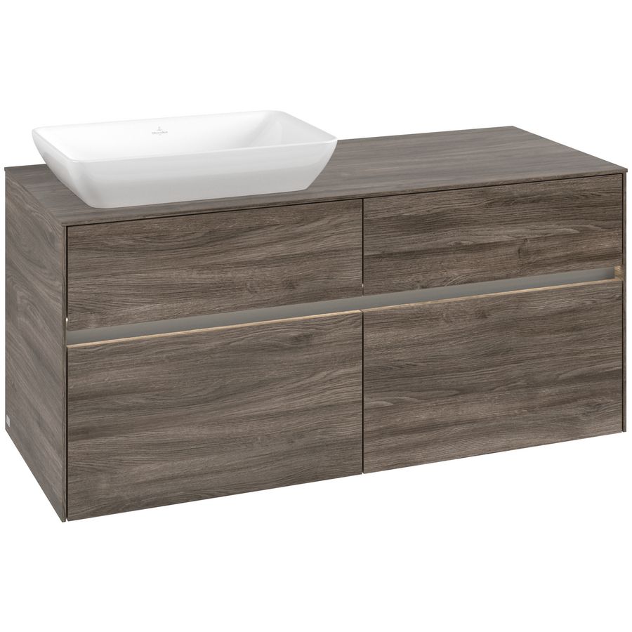 Wastafelonderkast Collaro 1200x548x500mm Sto.Oak C113B0RK