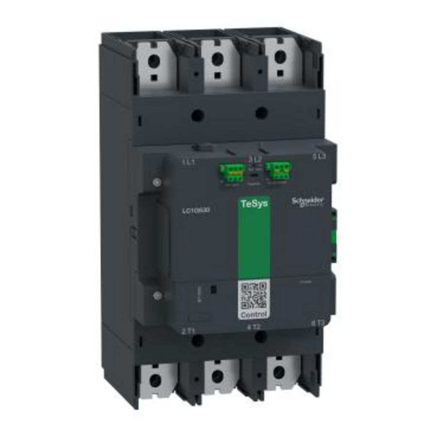 Contactor Giga Advanced 3P(3NO) 630A 440V AC3 spoel 48-13