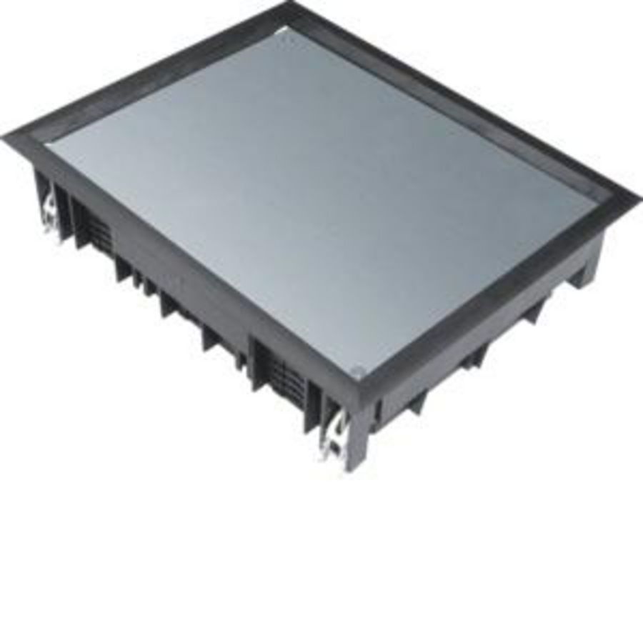 Deksel E09 200x253mm zwart voor 12mm vloerafdekking