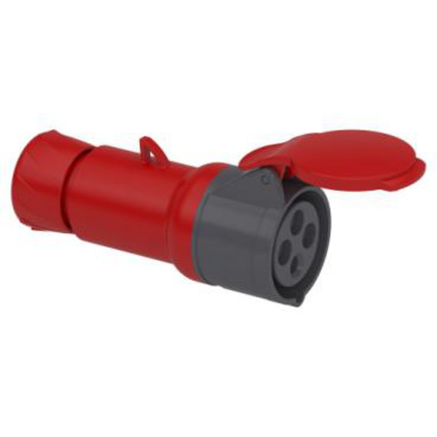 Koppelcontactstop 3P+A 16A 380-415V AC 6h IP44 PratiKa