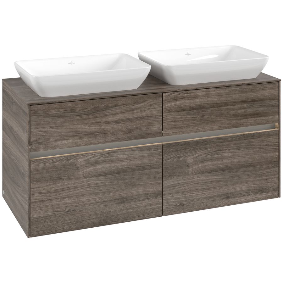 Wastafelonderkast Collaro 1200x548x500mm Sto.Oak C115B0RK