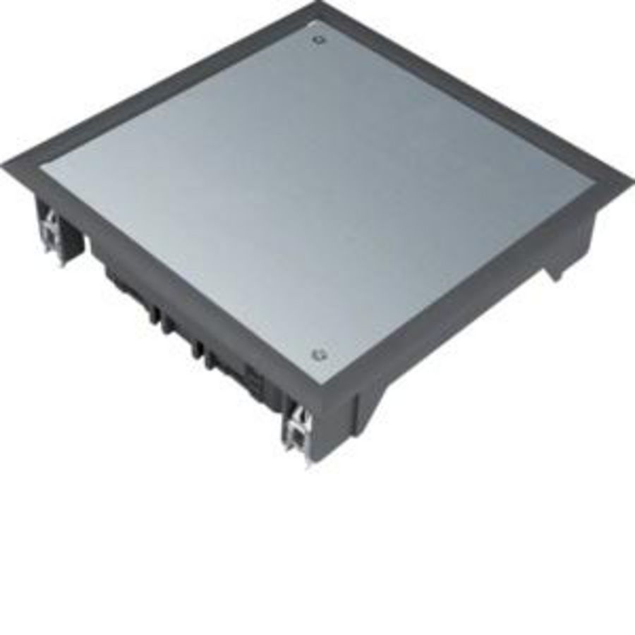 Deksel Q06 200x200mm zwart voor 5mm vloerafdekking