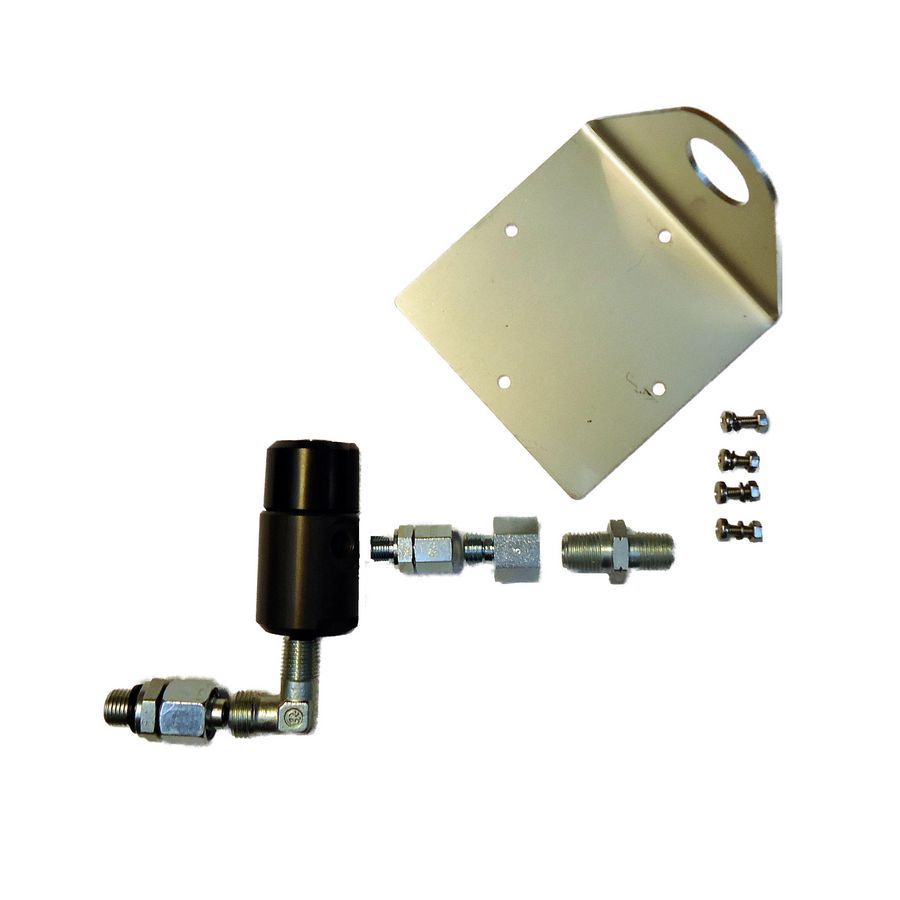 Meetset gasmeter/EVHI + montageplaat