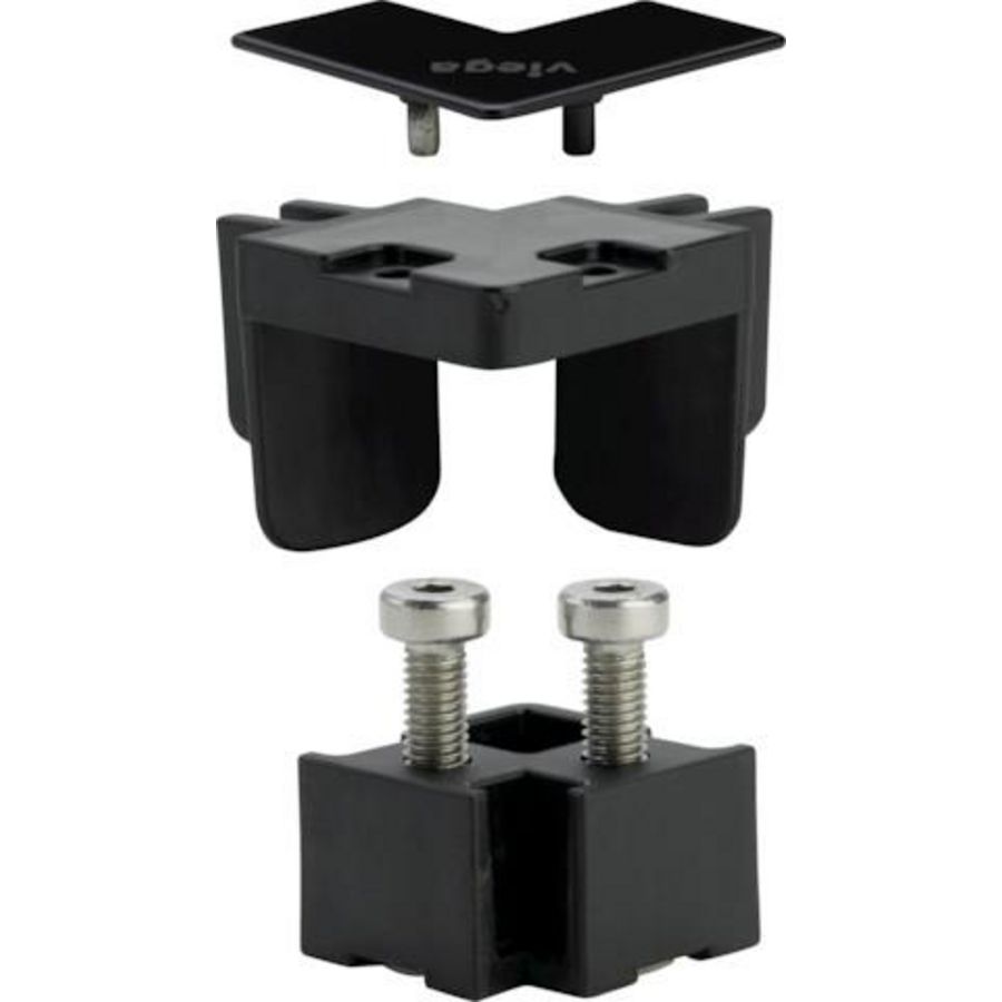 Afmontageset RVS/zwart