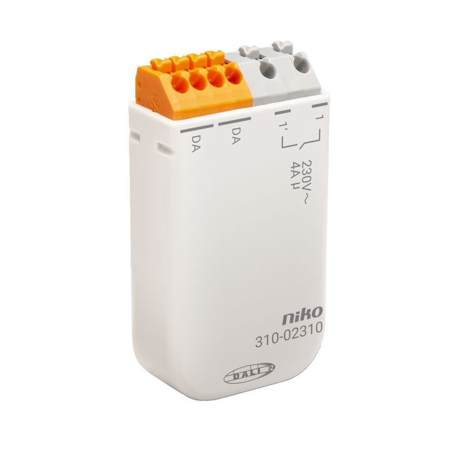 DALI-2-relaismodule inbouw