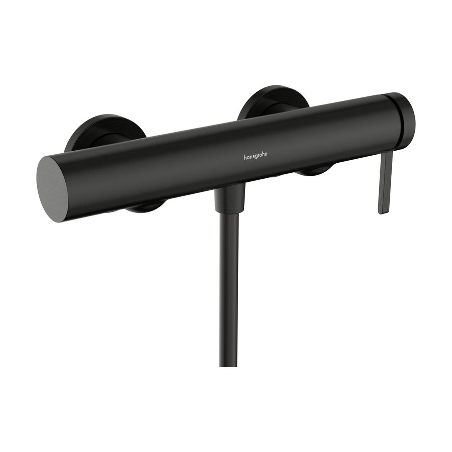 Douchemengkraan Finoris 1-hendel opbouw Brushed Black Chrome