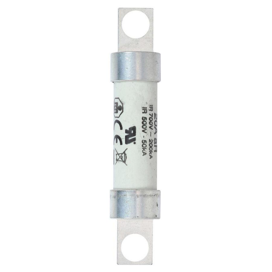 Zekering h. snelheid 20A AC 700V DC 700V 200kA 15x73 VVE=10