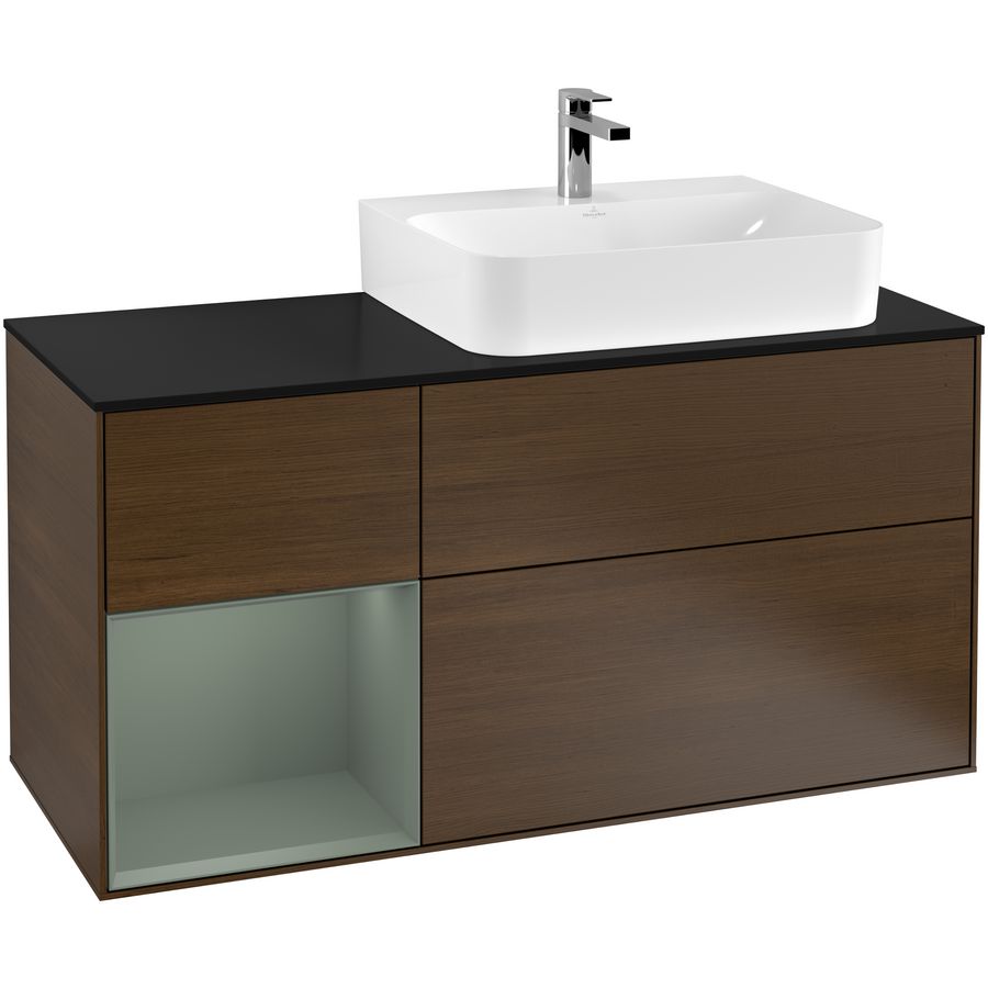 Wastafelonderkast Finion 1200x603x501mm W.Veneer F142GMGN