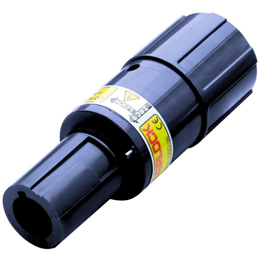 Ronde connector EPIC POWERLOCK F6 S N/BL M40