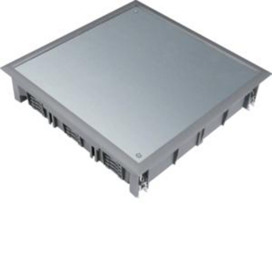 Deksel Q12 244x244mm grijs voor 5mm vloerafdekking
