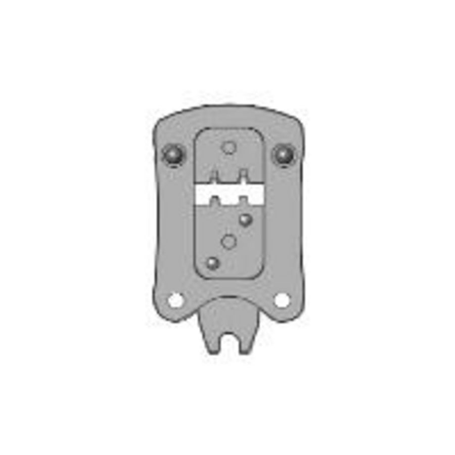 Matrijsset ongeisol. kabelschoenen F krimp 0,5-6mm² CSV10