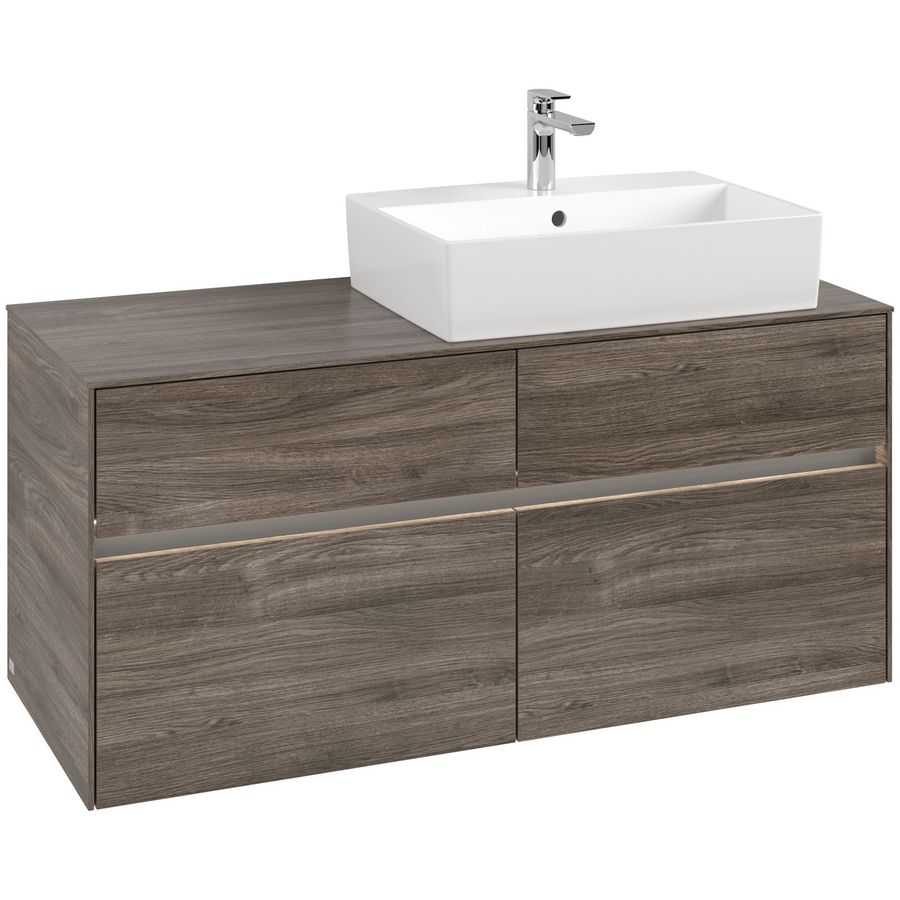 Wastafelonderkast Collaro 1200x548x500mm Sto.Oak C130B0RK